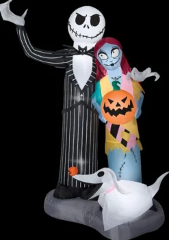 Morris 6' Nightmare Before Christmas Scene Inflatable Decorations