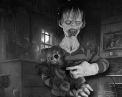 The Horror Dome Robbie Rotten Poster