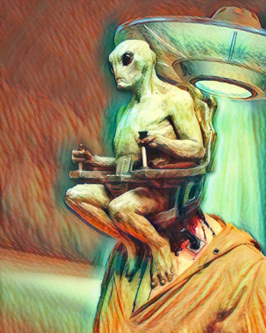 The Horror Dome Alien Mind Control Poster Decorations 4 The Horror Dome Alien Mind Control Poster Decorations