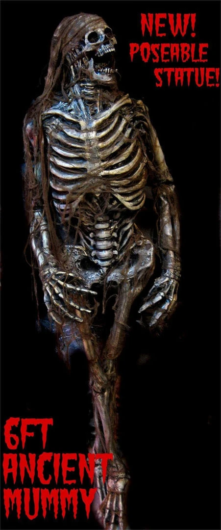Midnight Studios "Ancient Egyptian Mummy" Professional Halloween Prop 3 Midnight Studios "Ancient Egyptian Mummy" Professional Halloween Prop