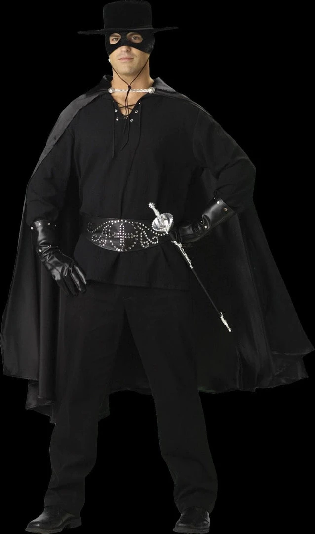 Morris "Bandido" Costume - Adult/Black Costumes 3 Morris "Bandido" Costume - Adult/Black Costumes