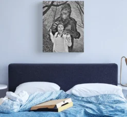 The Horror Dome Bigfoot Canvas Print Decorations