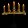 Skeletons And More "Candelabra Table Top Halloween Prop W/ 5 Flicker Candles" Haunted House Lighting 1 Skeletons And More "Candelabra Table Top Halloween Prop W/ 5 Flicker Candles" Haunted House Lighting