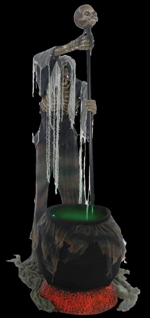 Morris "Cauldron Creeper" Electric Animated Halloween Prop Props 3 Morris "Cauldron Creeper" Electric Animated Halloween Prop Props