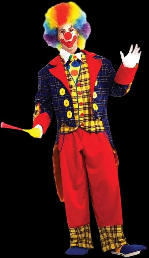 Morris "Checkers The Clown" Costume (Adult Size) Costumes 3 Morris "Checkers The Clown" Costume (Adult Size) Costumes