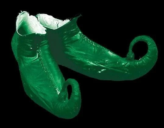 Morris Accessories "Classic Elf Shoes - Green" Christmas Costume Accessory 3 Morris Accessories "Classic Elf Shoes - Green" Christmas Costume Accessory