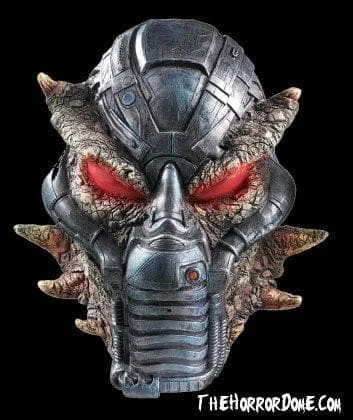 The Horror Dome "Cyberzord With Lighted Eyes" Mask Scary Masks 3 The Horror Dome "Cyberzord With Lighted Eyes" Mask Scary Masks