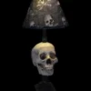 Skeletons And More "Desk Lamp With Life-size Skull And Bone Shade" Haunted House Lighting