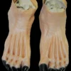 Morris "Flesh Monster Deluxe Latex Feet" Halloween Costume Shoes Hands & Feet