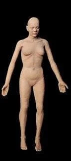 Distortions Props "Flex Female Body" Posable Halloween Prop