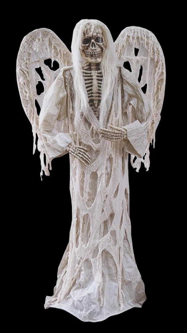 Morris "Gauze Demon With Wings" Halloween Props - 72 Inch 3 Morris "Gauze Demon With Wings" Halloween Props - 72 Inch