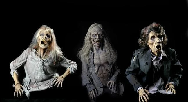 Distortions "Gravebuster Zombies" Animated Graveyard Props - Package Deal 3 Distortions "Gravebuster Zombies" Animated Graveyard Props - Package Deal