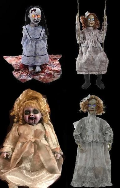 Morris Package Deals "Haunted Dolls" Halloween Props - Package Deal 3 Morris Package Deals "Haunted Dolls" Halloween Props - Package Deal