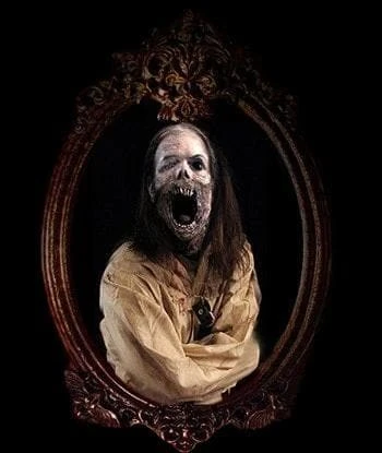Night Frights Zombie Props "Haunted Mirror - Zombie Asylum" Professional Animated Halloween Decoration 3 Night Frights Zombie Props "Haunted Mirror - Zombie Asylum" Professional Animated Halloween Decoration