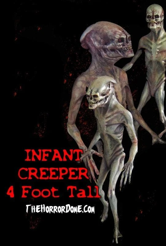 Midnight Studios "Infant Creeper" Professional Halloween Alien Prop - 4 Feet Tall Props 3 Midnight Studios "Infant Creeper" Professional Halloween Alien Prop - 4 Feet Tall Props