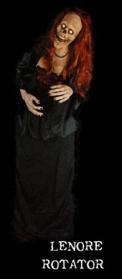 The Horror Dome Animatronics "Lenore Rotator" Zombie Halloween Animatronic