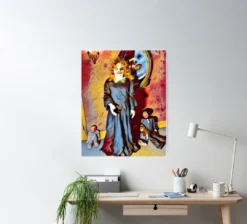 The Horror Dome Mirror Mirror Poster Decorations