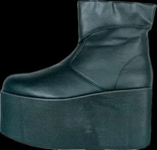 Morris Accessories "Monster Boots - Men's/Black" Halloween Costume Accessory 3 Morris Accessories "Monster Boots - Men's/Black" Halloween Costume Accessory