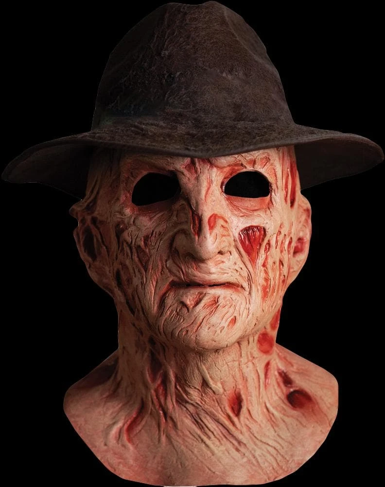 Morris "Nightmare On Elm Street 4 - Freddy" Deluxe Mask With Hat Scary Masks 3 Morris "Nightmare On Elm Street 4 - Freddy" Deluxe Mask With Hat Scary Masks