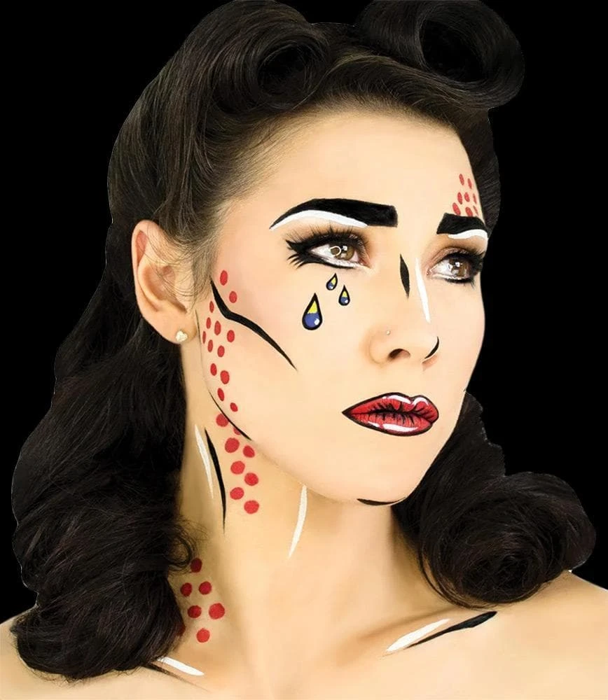 Morris Makeup & Accessories Pop Art Boxed Makeup Kit 3 Morris Makeup & Accessories Pop Art Boxed Makeup Kit