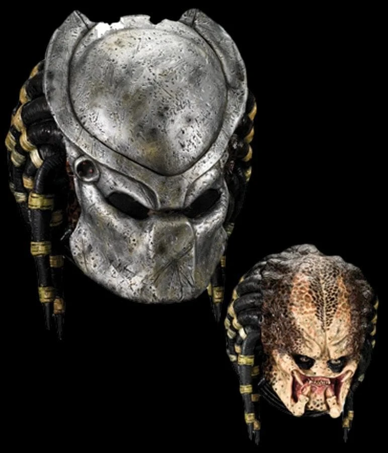 Morris Scary Masks "Predator - Deluxe / 2-in-1" Mask 3 Morris Scary Masks "Predator - Deluxe / 2-in-1" Mask