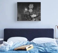 The Horror Dome Robbie Rotten Canvas Print