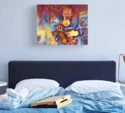 The Horror Dome Robbie Rotten Canvas Print