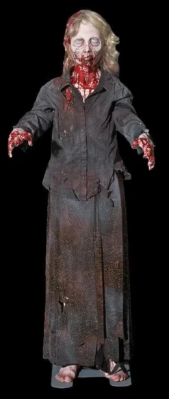 Morris "Rockin' Roxie" Electric Animated Zombie Halloween Prop Props