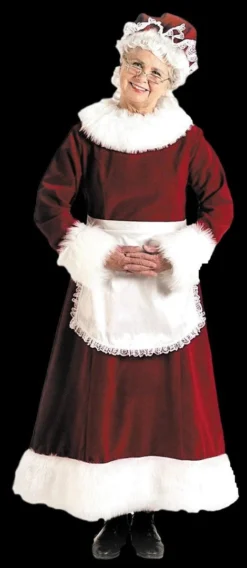 Morris Costumes "Santa Dress - Long 9 To 11" Costume