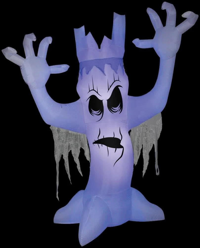 Morris "Scary Tree With Black Light Effect" Air-Blown Inflatable Halloween Decoration 3 Morris "Scary Tree With Black Light Effect" Air-Blown Inflatable Halloween Decoration