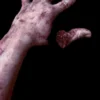 SpellBound FX And Art "Severed Silicone Arm With Magnetic Thumb" Bloody Body Part Halloween Prop Props