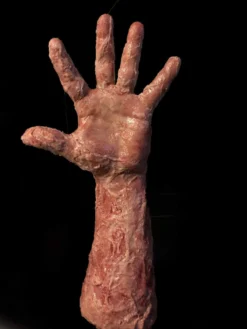 SpellBound FX And Art Props "Silicone Burned Male Arm" Body Part Halloween Prop