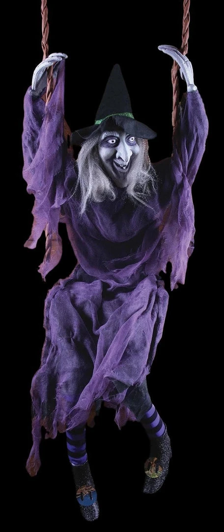 Morris Props "Swinging Witch" Halloween Prop - 60 Inch - Open Box 3 Morris Props "Swinging Witch" Halloween Prop - 60 Inch - Open Box