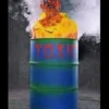 Distortions Animatronics "Toxic Trickster" Halloween Animatronic Barrel