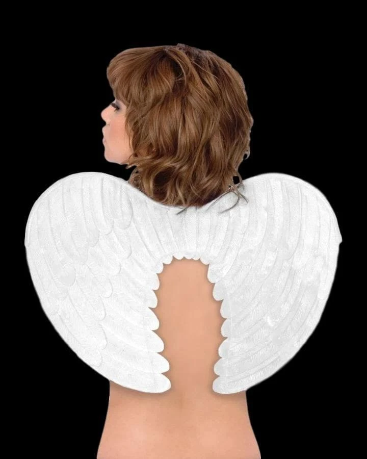 Morris Accessories "White Angel Wings" Halloween Costume Accessory 3 Morris Accessories "White Angel Wings" Halloween Costume Accessory