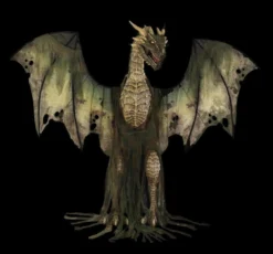 Morris "Winter Forest Dragon" Electric Animated Halloween Prop