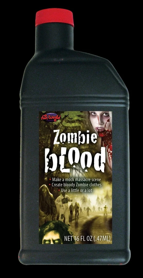 Morris Makeup & Accessories "Zombie Blood - Pint" Halloween Costume Accessory 3 Morris Makeup & Accessories "Zombie Blood - Pint" Halloween Costume Accessory