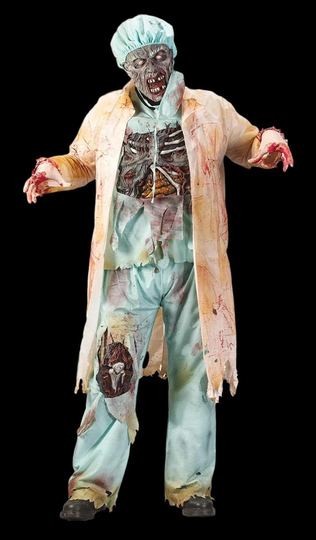 Morris Costumes "Zombie Doctor" Costume (Adult) 3 Morris Costumes "Zombie Doctor" Costume (Adult)